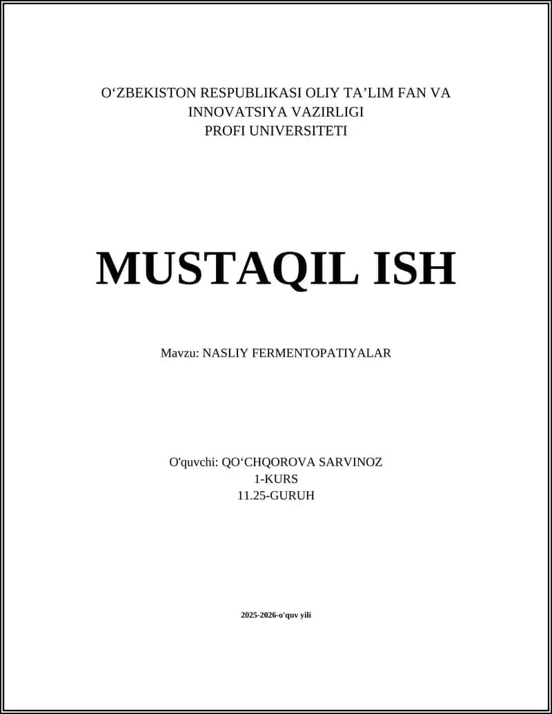 NASLIY FERMENTOPATIYALAR 1