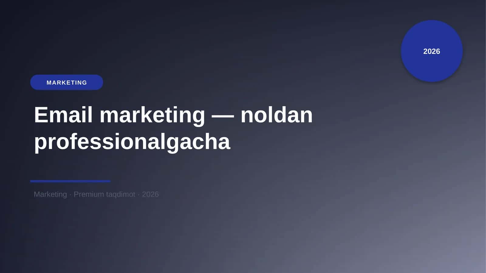 Email marketing — noldan professionalgacha 1
