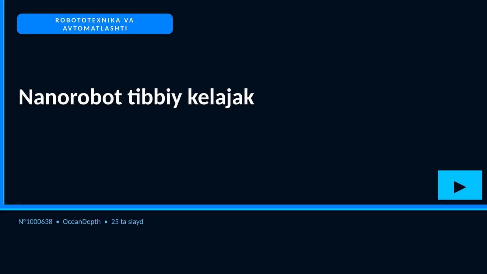 Nanorobot tibbiy kelajak 1