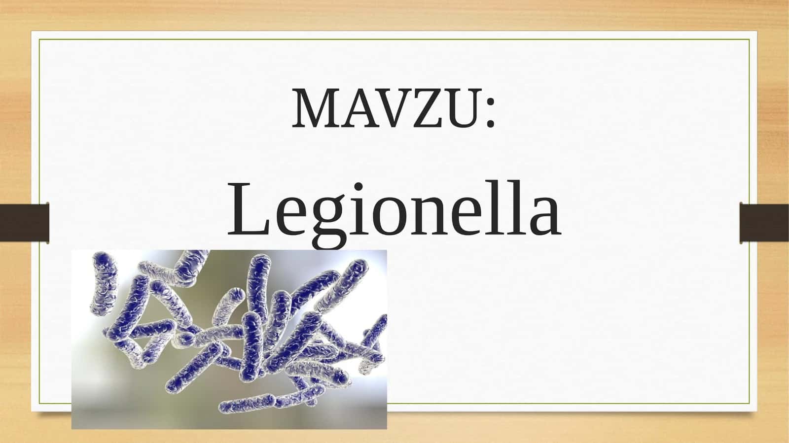 Legionellalar 1