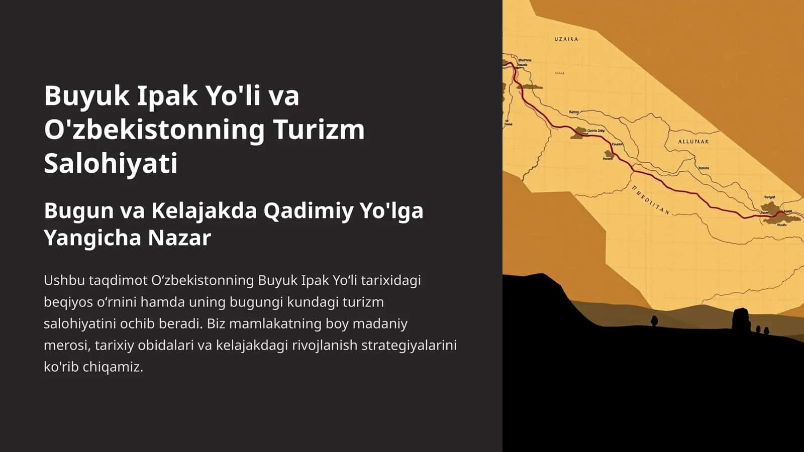 Buyuk Ipak Yo'li va O'zbekistonning Turizm Salohiyati 1