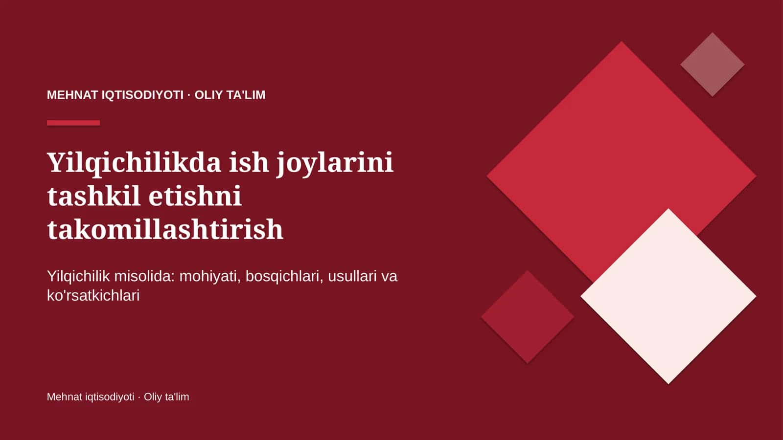 yilqichilikda ish joylarini tashkil etishni takomillashtirish 2252 1