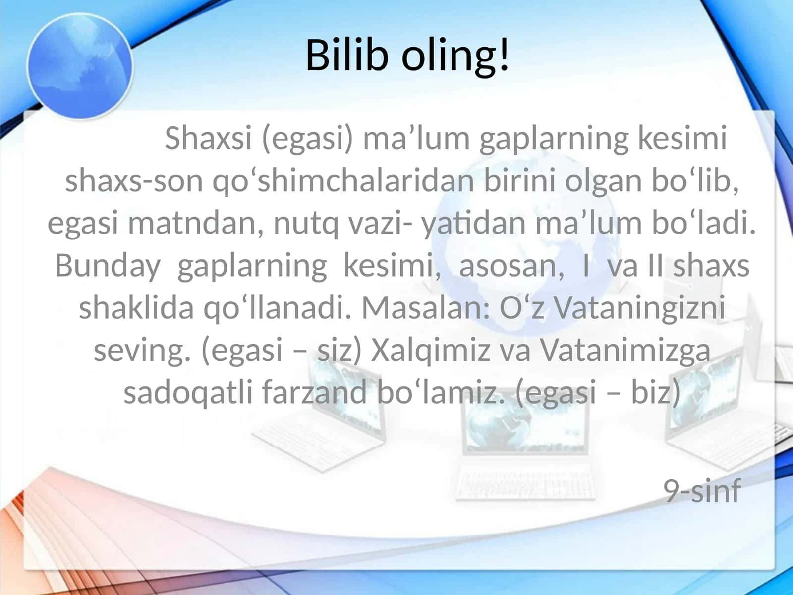 Shaxsi gaplar 1
