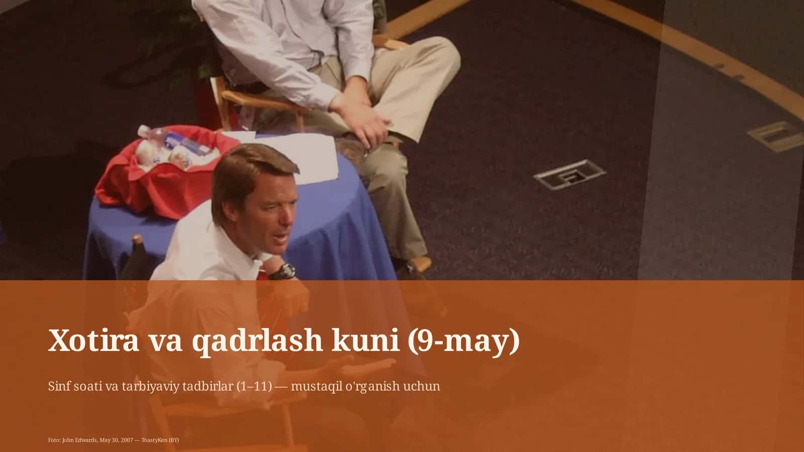 Xotira va qadrlash kuni (9-may) 1