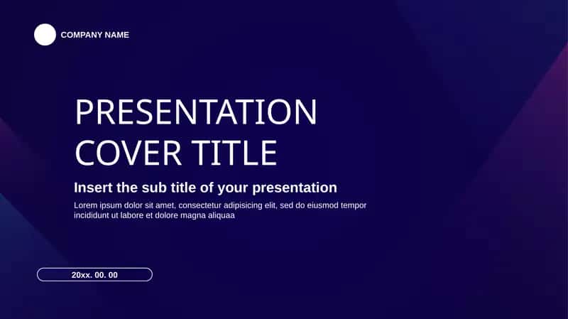 Business Pitch deck 1