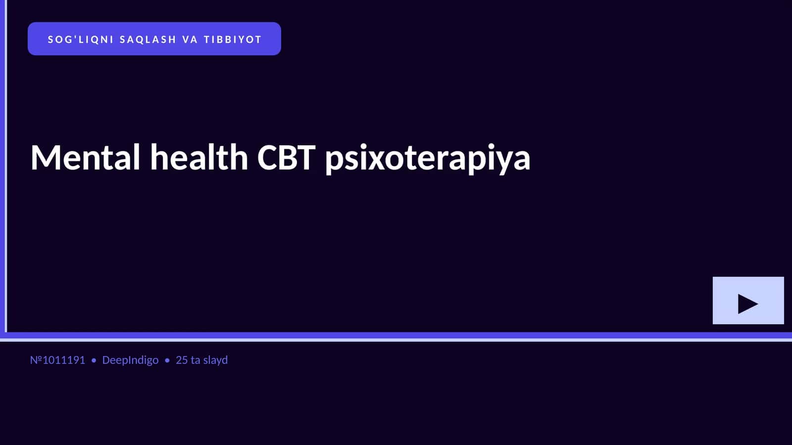 Mental health CBT psixoterapiya 1