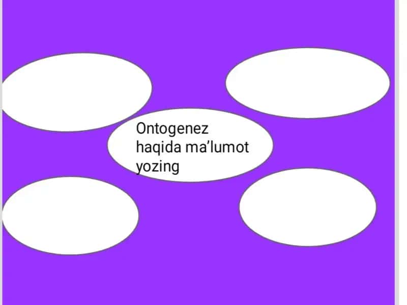 Ontogenez va Flogenez haqida ma'lumotlar 1