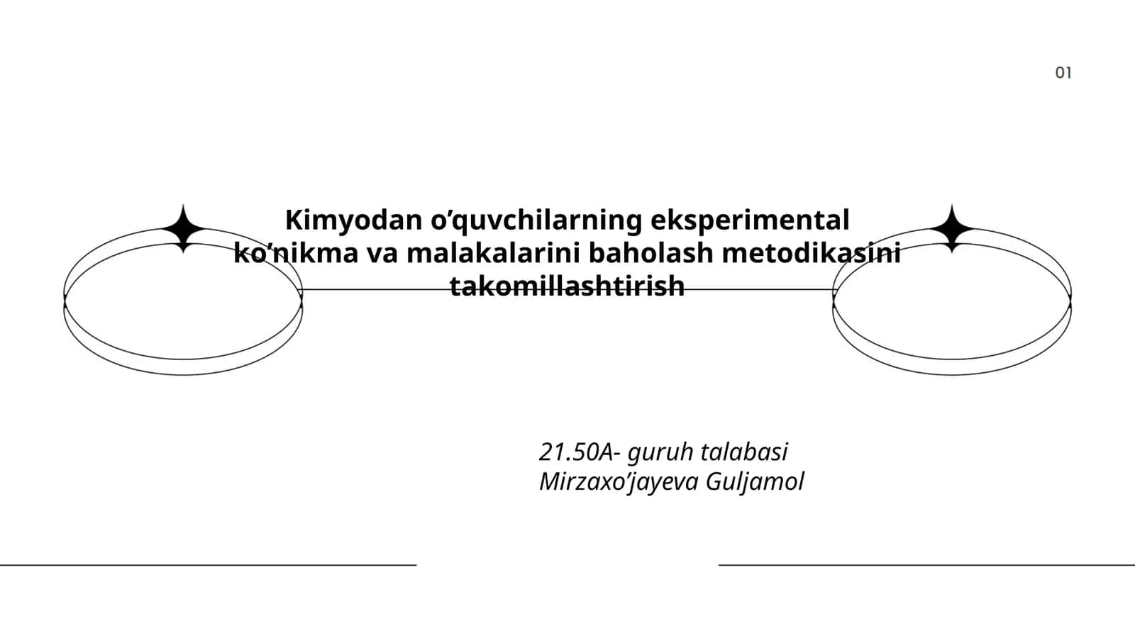Eksperimental ko'nikmalar baholash metodikasi 1