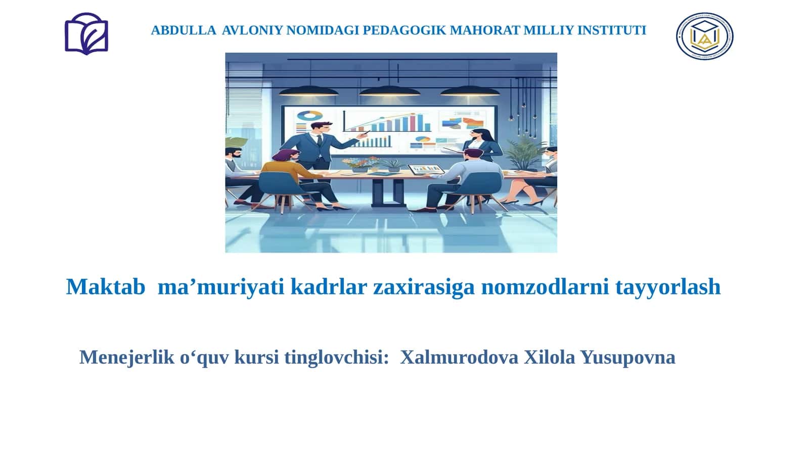 Menejerlik o‘quv kursi 1