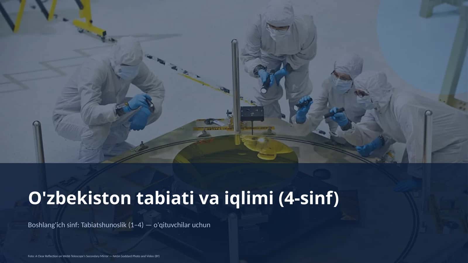 O'zbekiston tabiati va iqlimi (4-sinf) 1