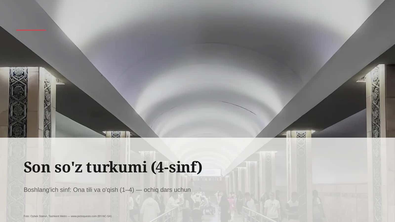Son so'z turkumi (4-sinf) 1