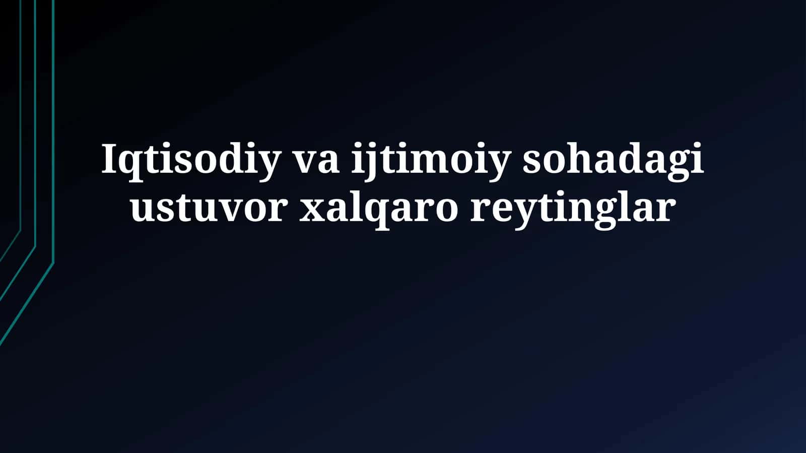 Asosiy Xalqaro Reytinglar: Tarix, Tashkilotlar va Metodologiya 1