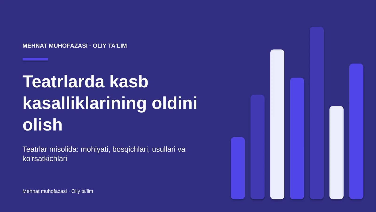 Teatrlarda kasb kasalliklarining oldini olish 1