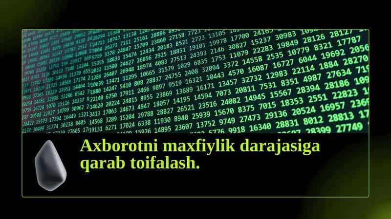 Axborot maxfiyligi 1
