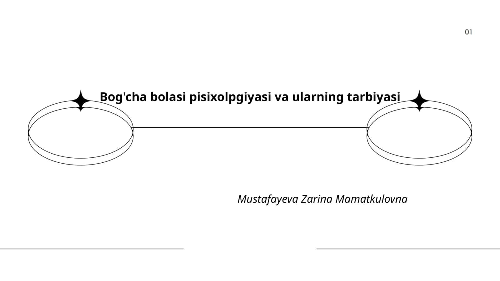 Bog'cha bolasi pisixolpgiyasi va ularning tarbiyasi 1