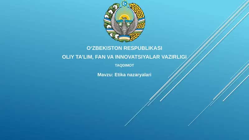 Etikanazaryalari 1