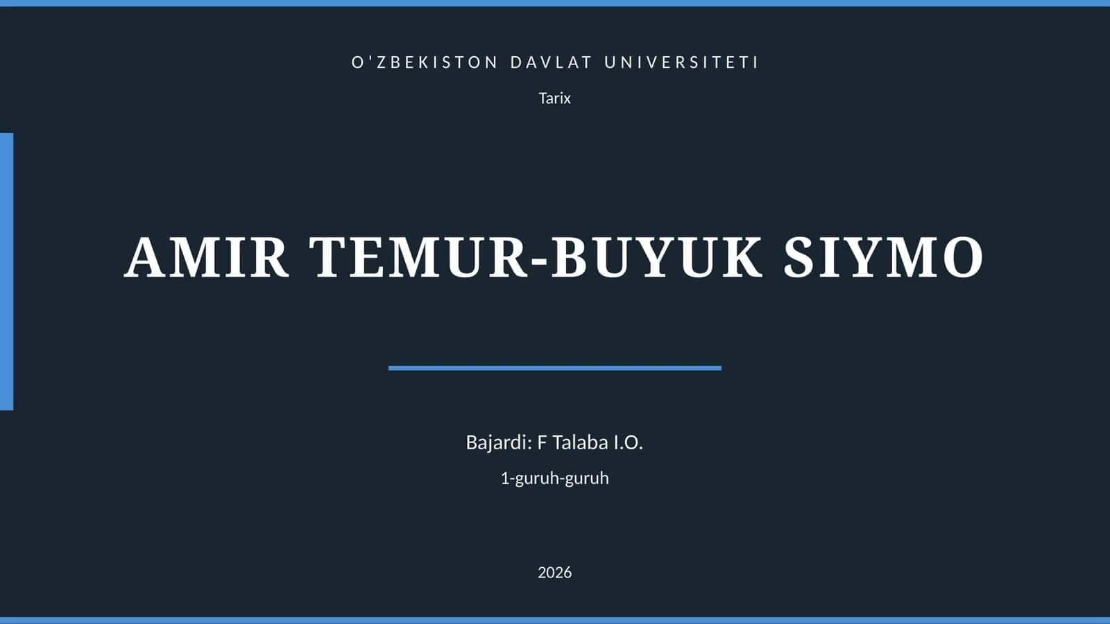 AMIR TEMUR-BUYUK SIYMO 1