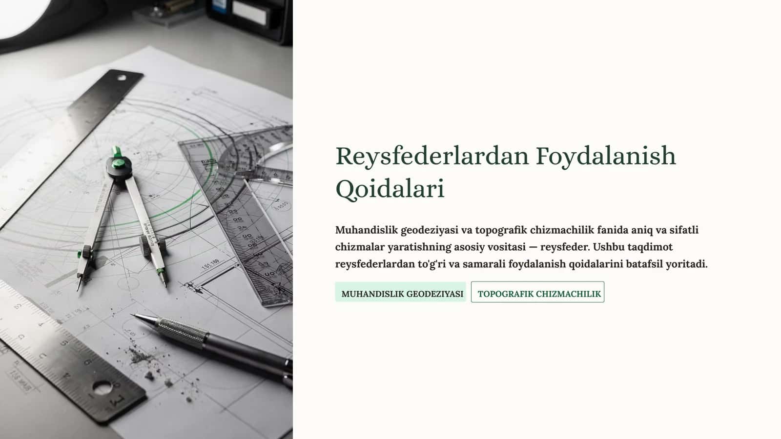 Reysfederlardan Foydalanish Qoidalari 1