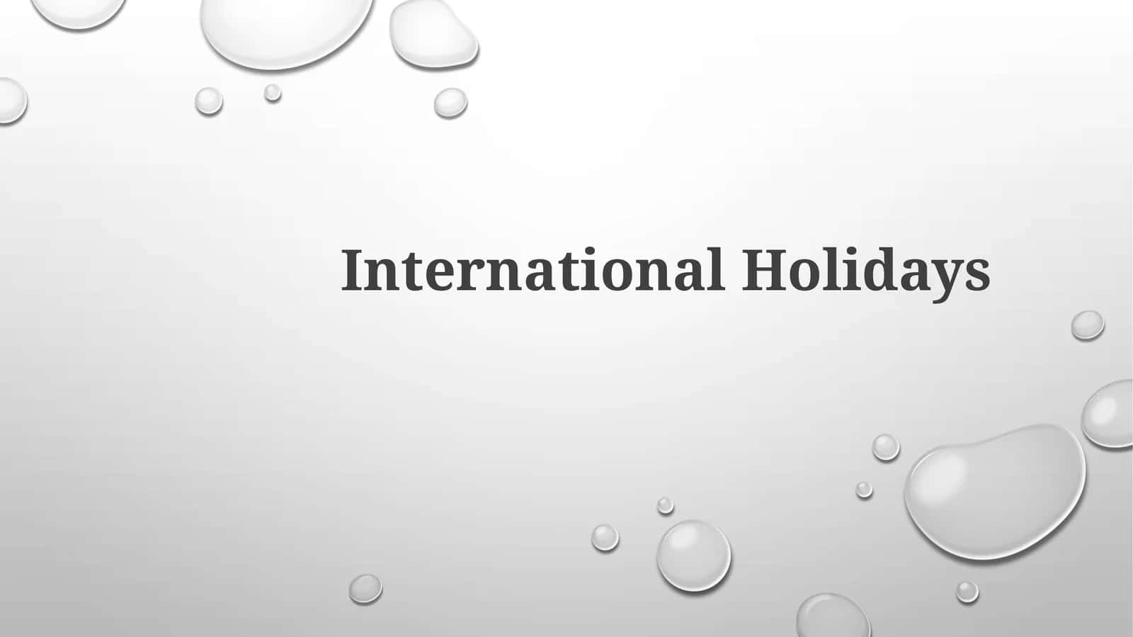 InternationalHolidays 1