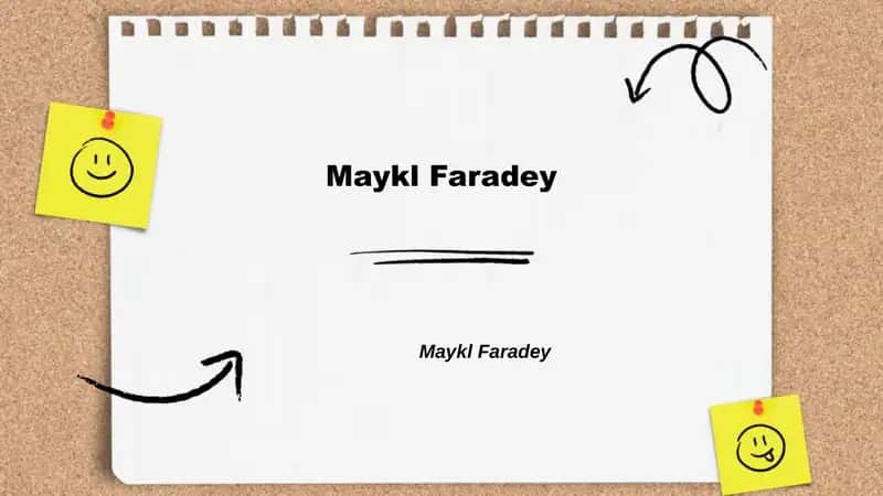 Maykl Faradey 1