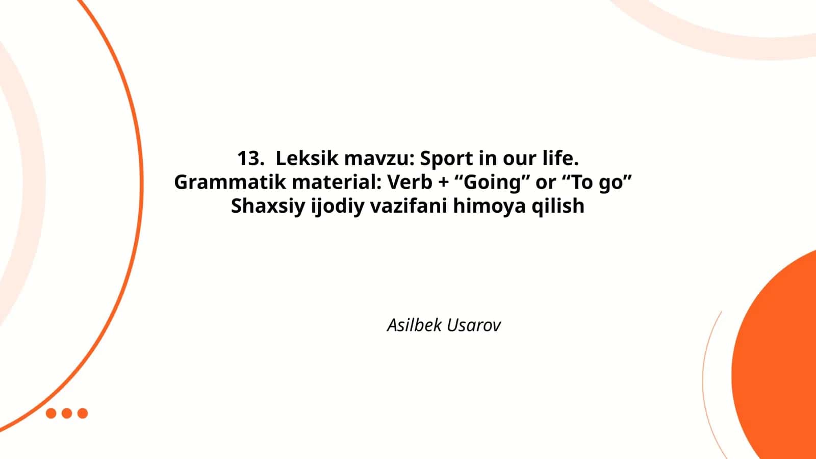 Sport in our life 1