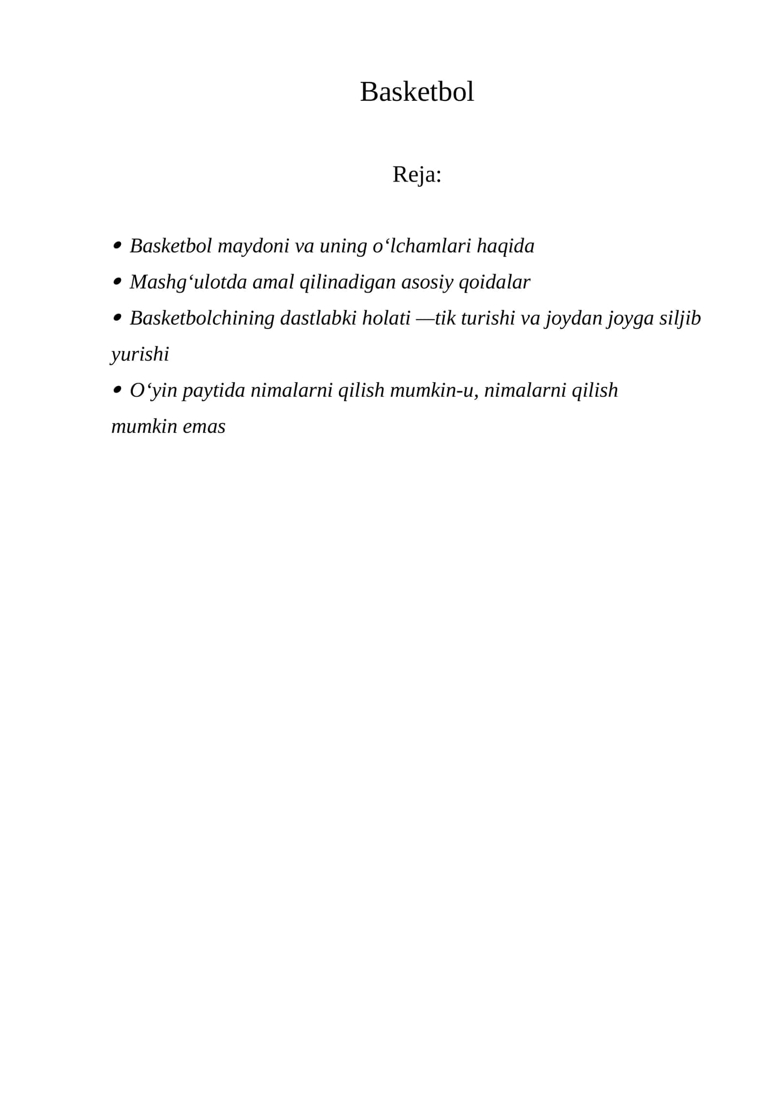 Basketbol 1