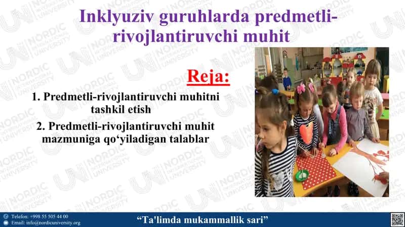 Predmetli-rivojlantiruvchi muhit 1