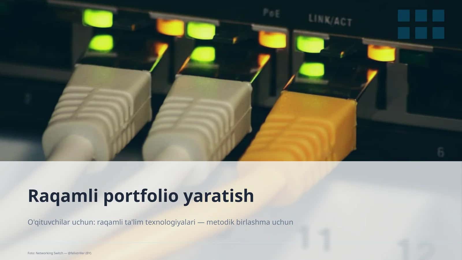 Raqamli portfolio yaratish 1