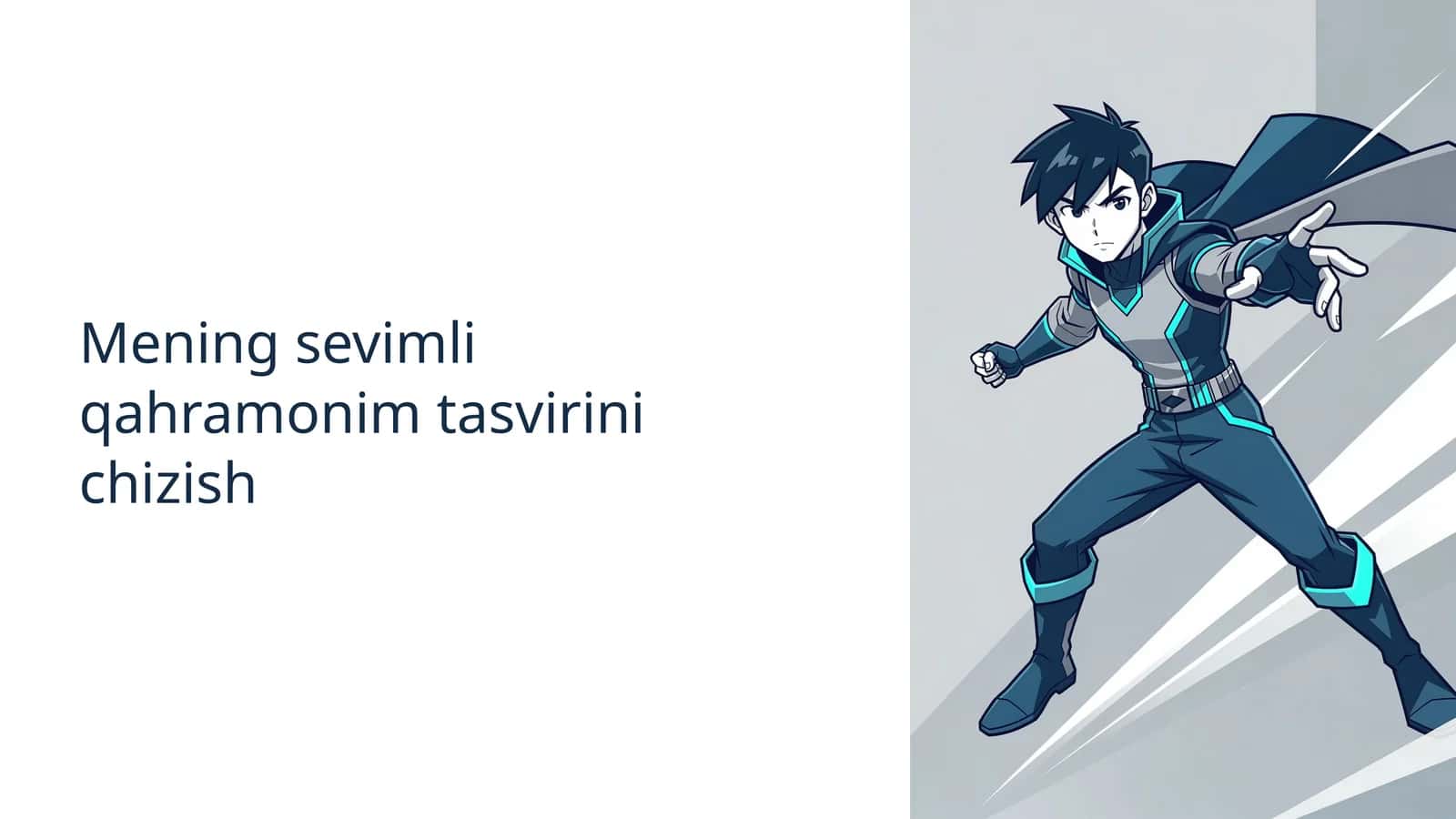 Mening sevimli qahramonim tasvirini chizish 1