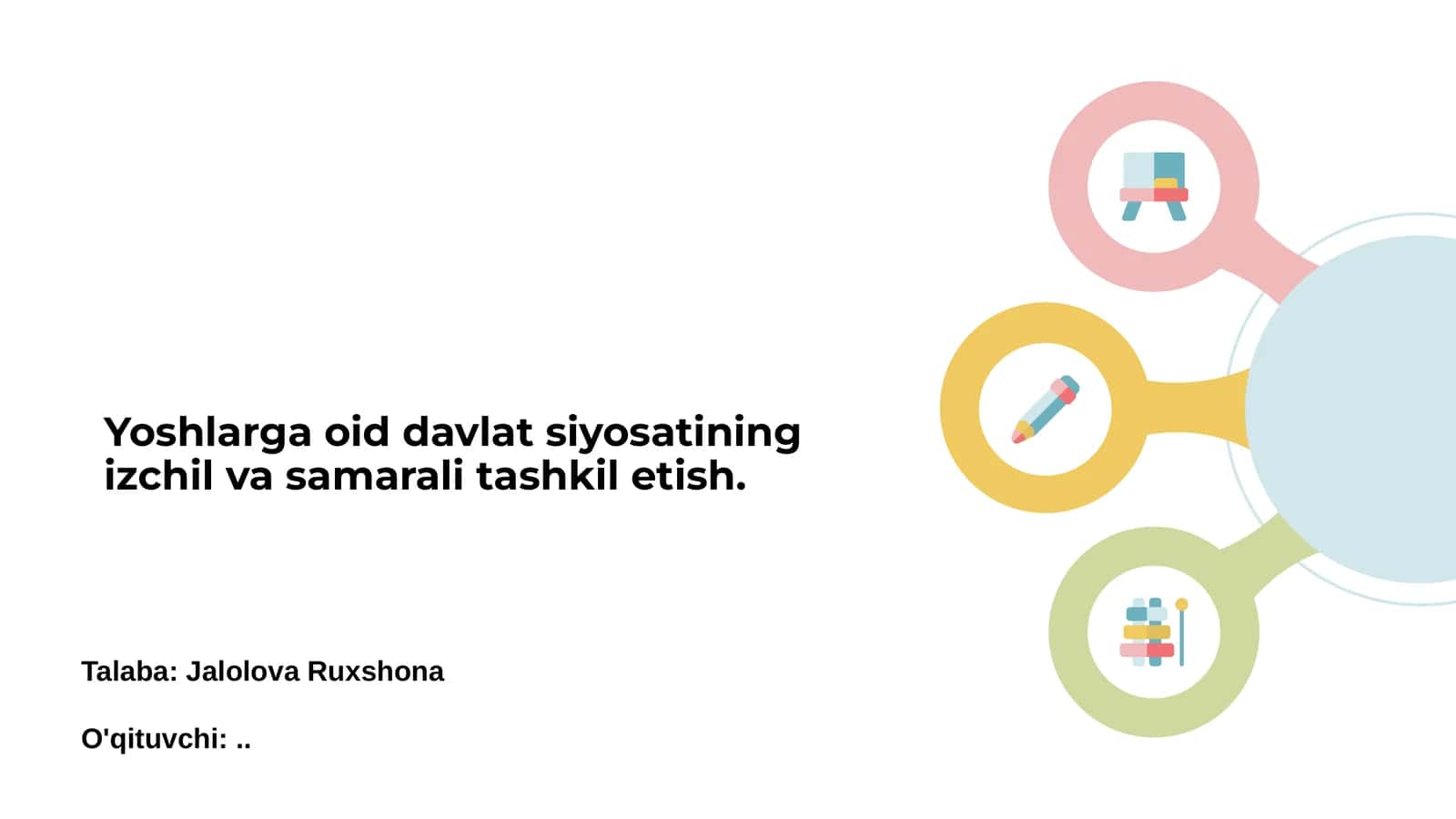 Yoshlar siyosati 1