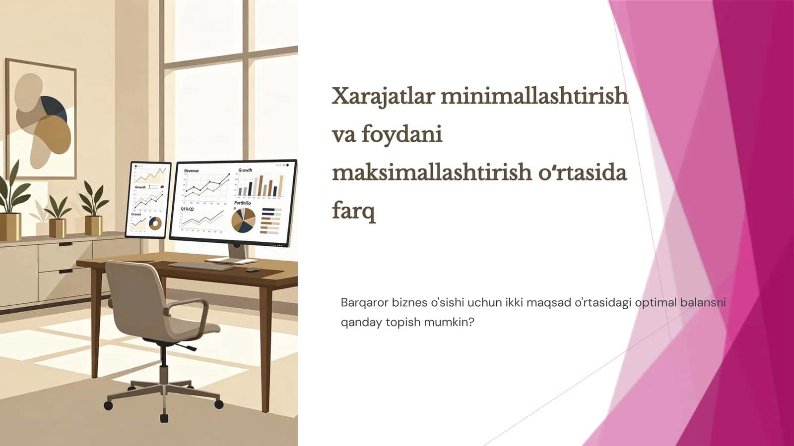 Xarajatlar va foydalanishni moliyaviy muvaffaqiyatga olib keling 1