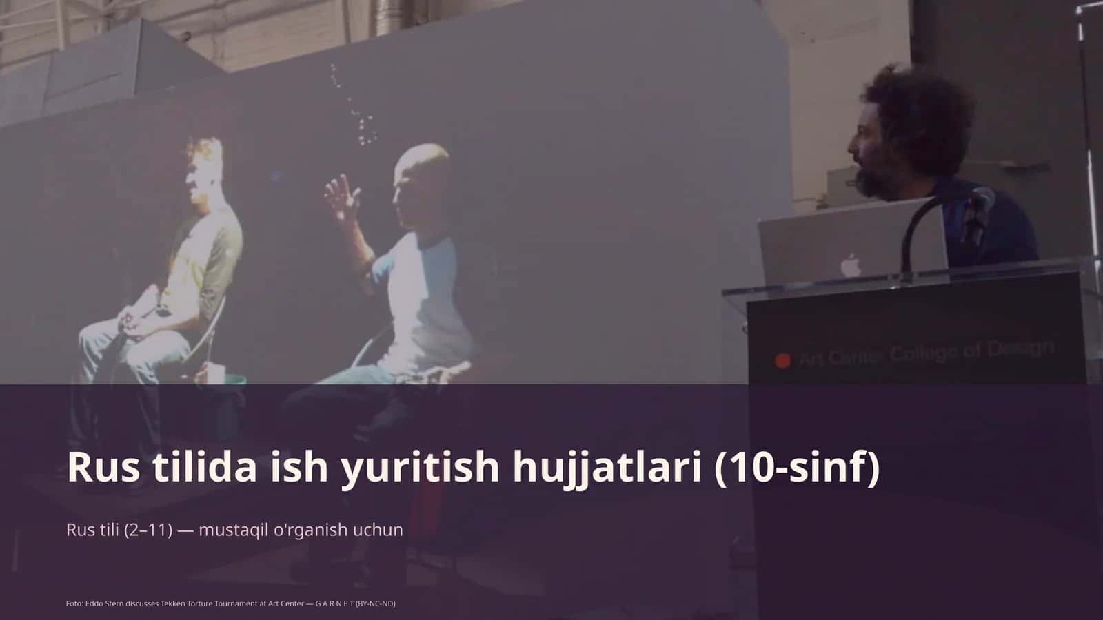 Rus tilida ish yuritish hujjatlari (10-sinf) 1