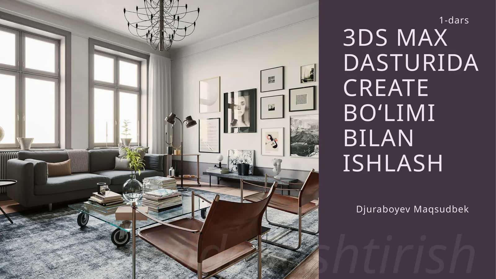 3d modellashtirish 1