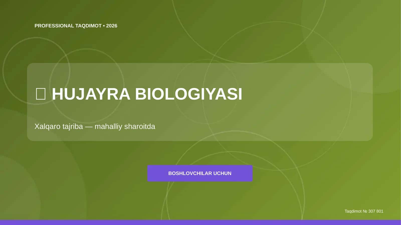 HUJAYRA BIOLOGIYASI 1