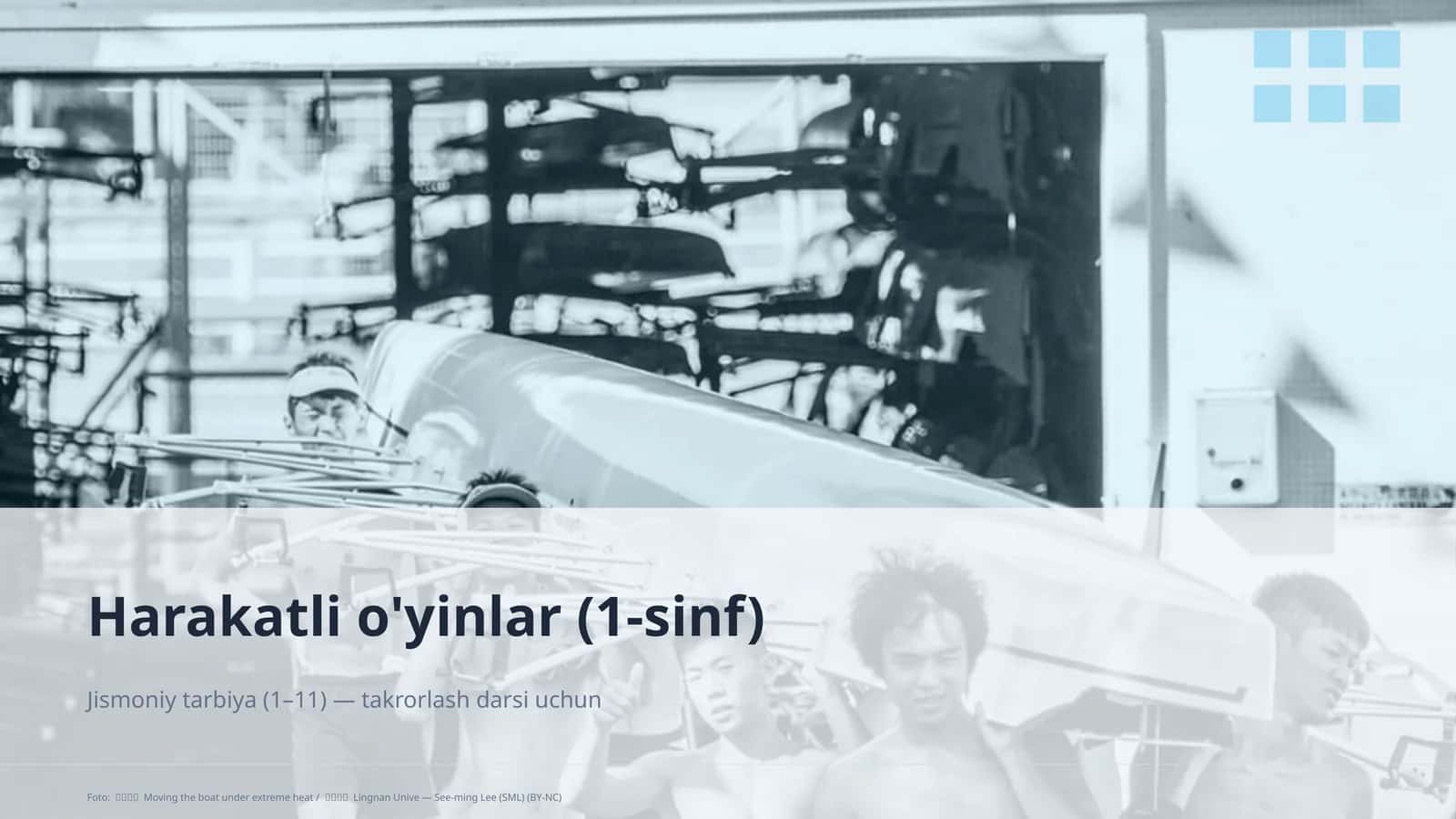 Harakatli o'yinlar (1-sinf) 1
