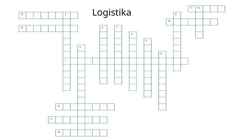 Logistika krossvord 1