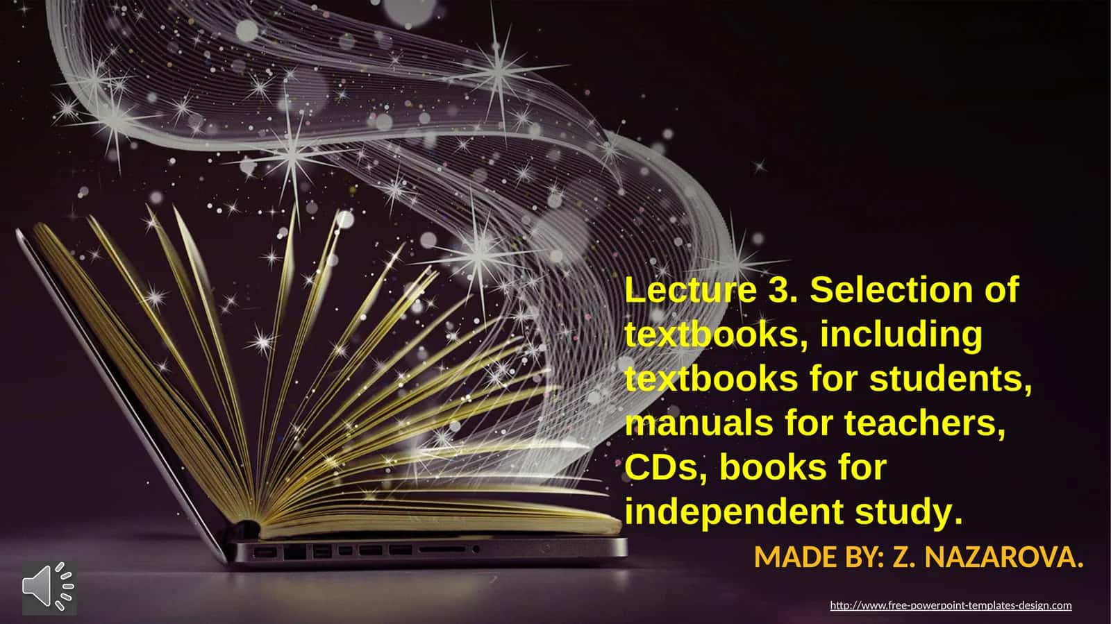Lecture outline 1