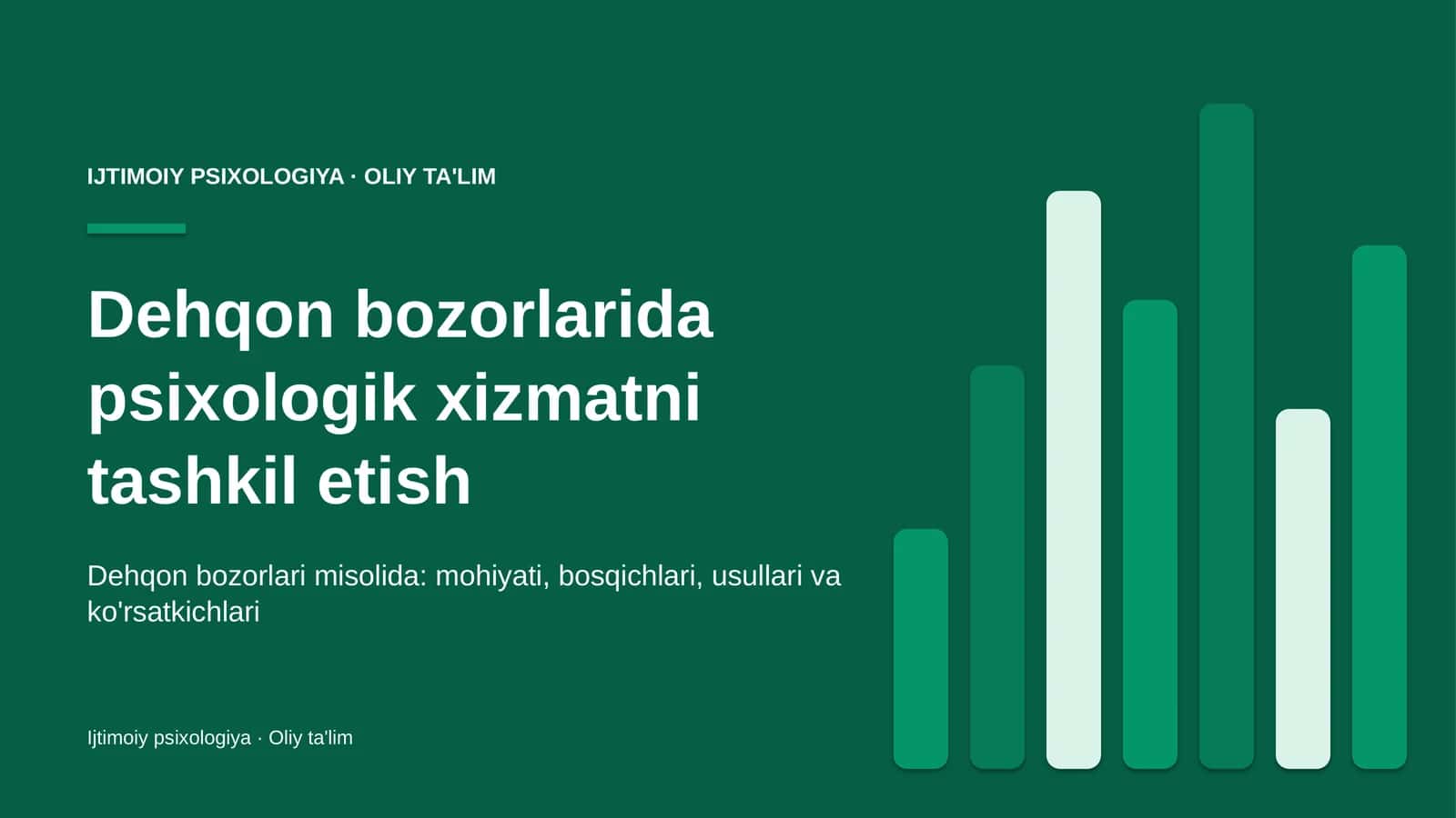 dehqon bozorlarida psixologik xizmatni tashkil etish 4300 1