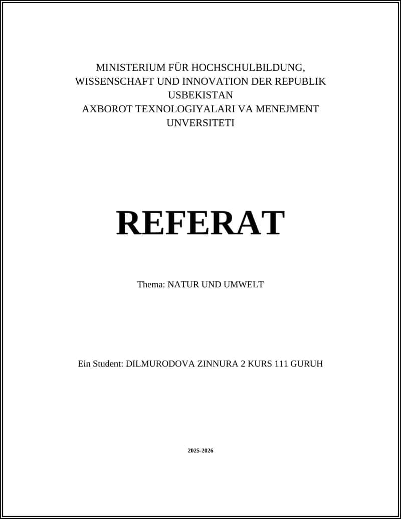 Klimawandel und seine Folgen 1