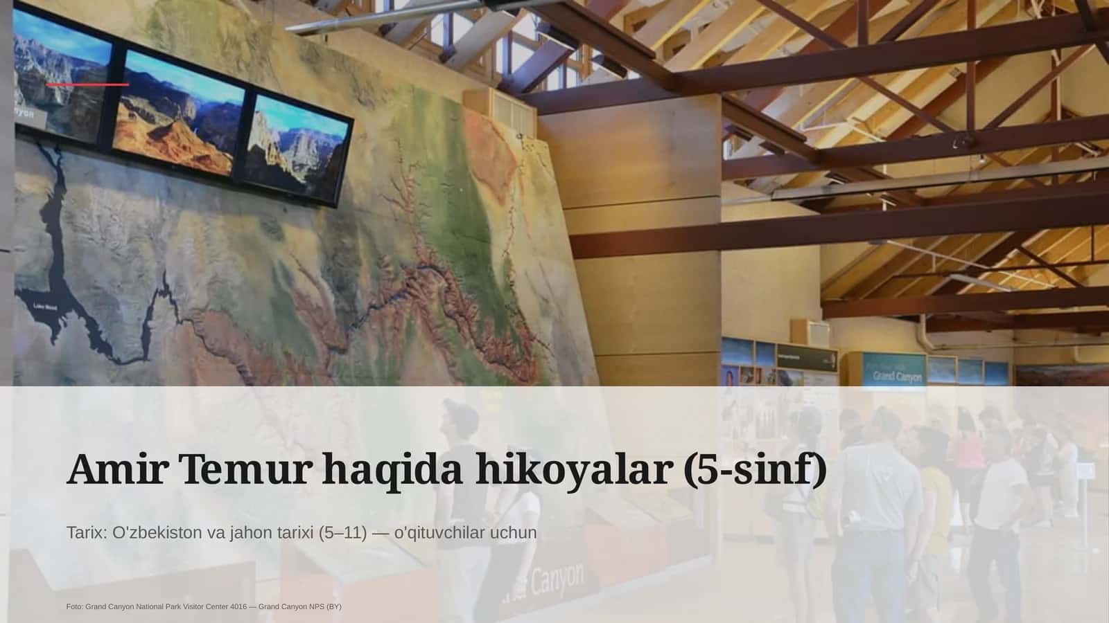 Amir Temur haqida hikoyalar (5-sinf) 1
