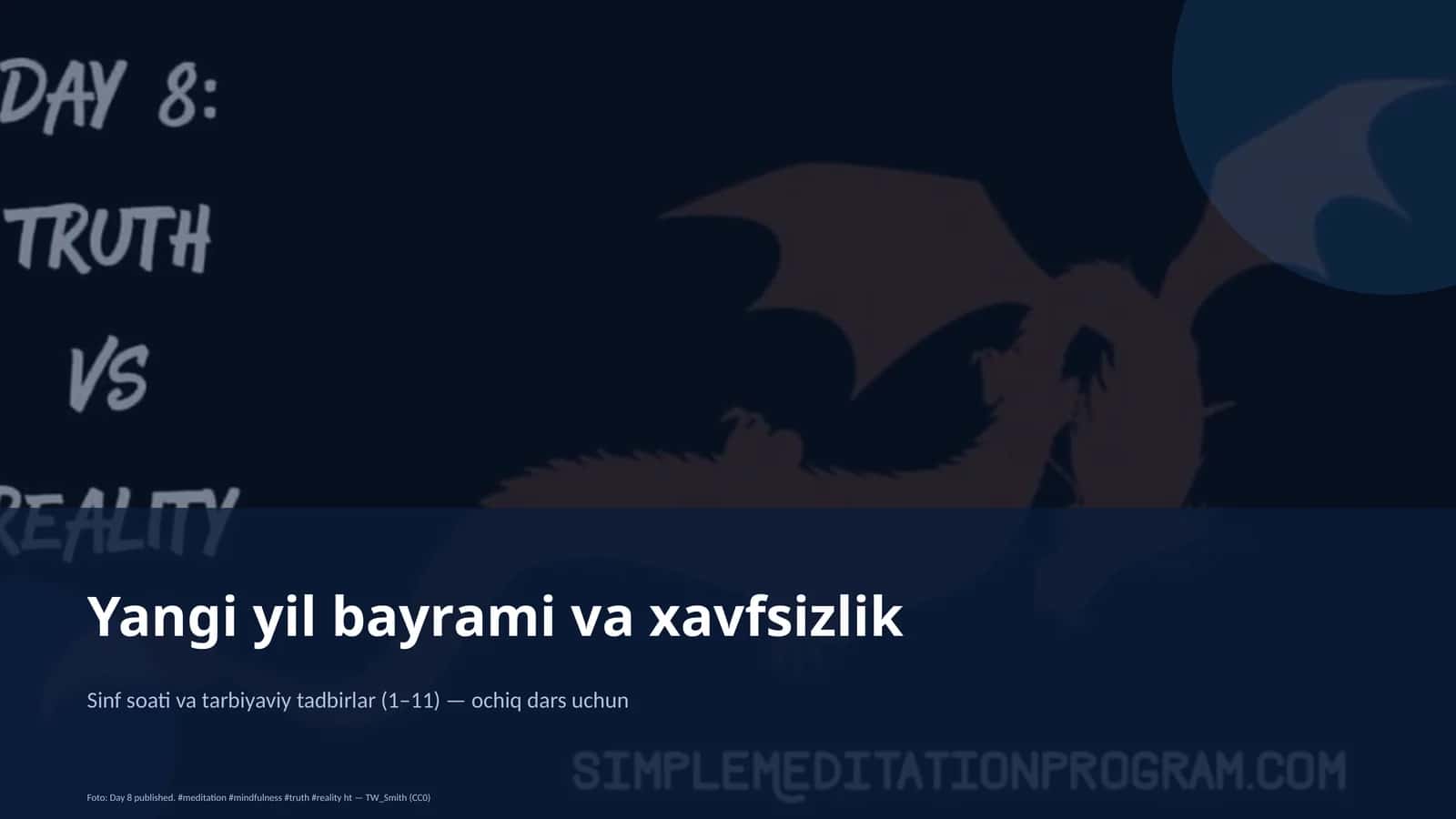Sinf soati va tarbiyaviy tadbirlar 1