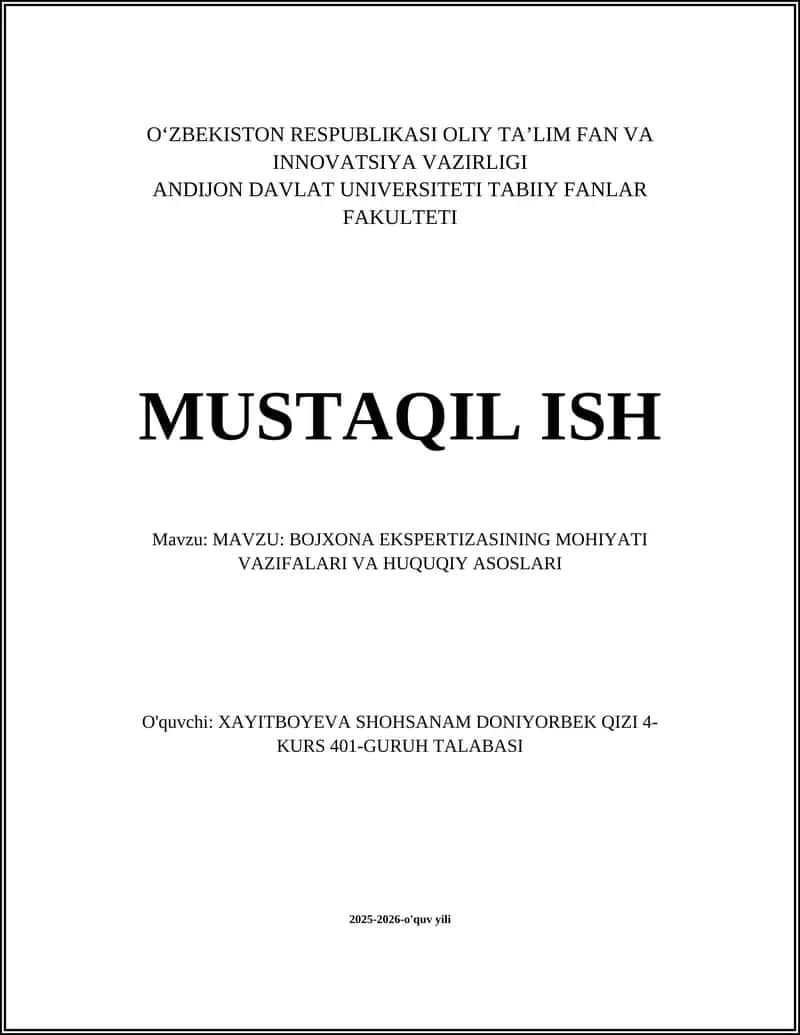 Bojxona ekspertizasi 1