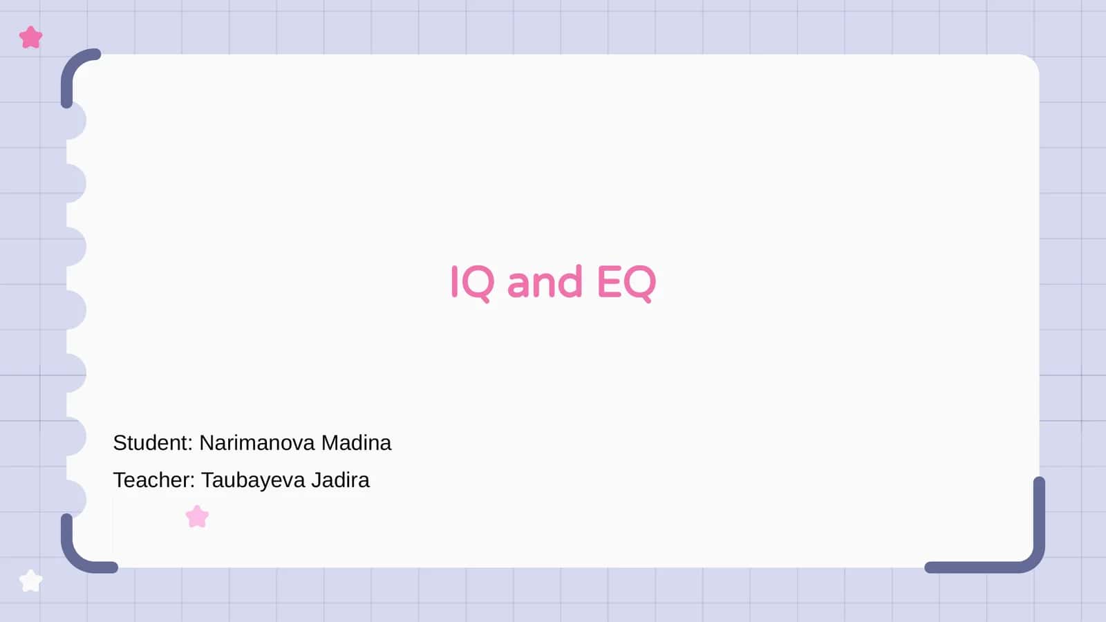 IQ and EQ 1