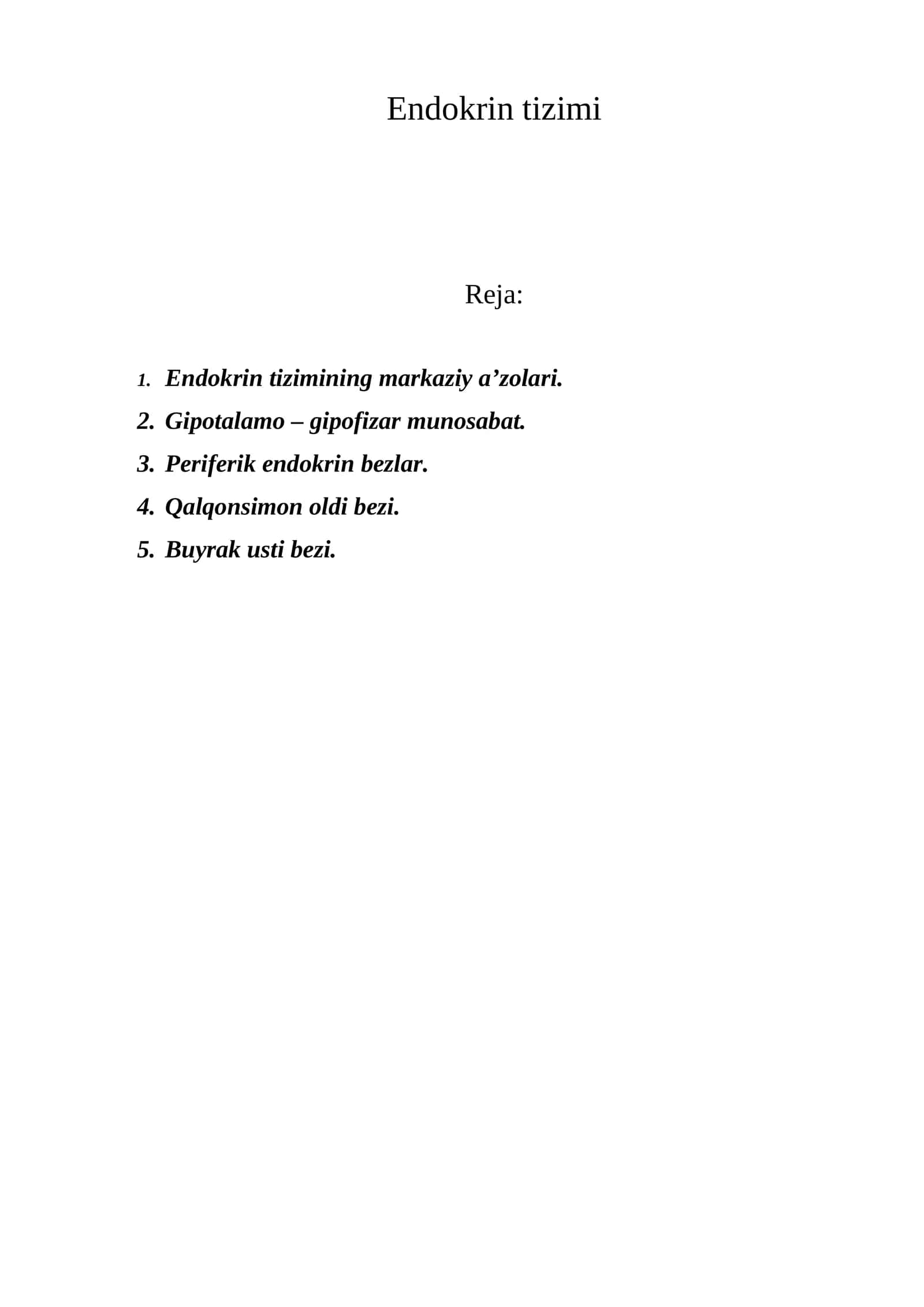 Endokrin tizimi 1