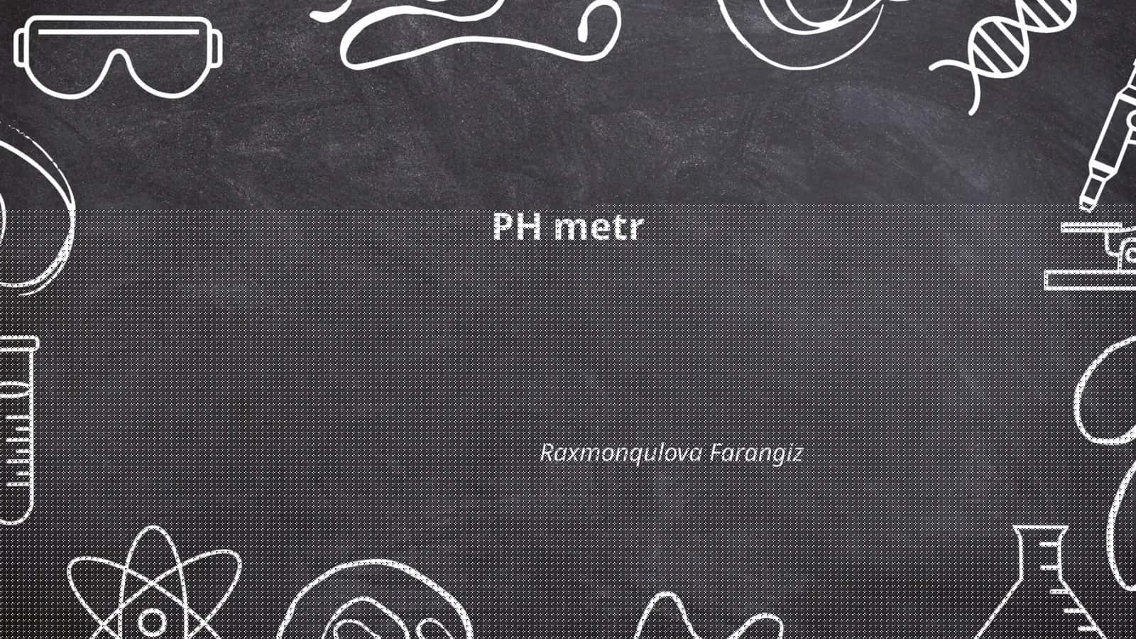 PH metr 1