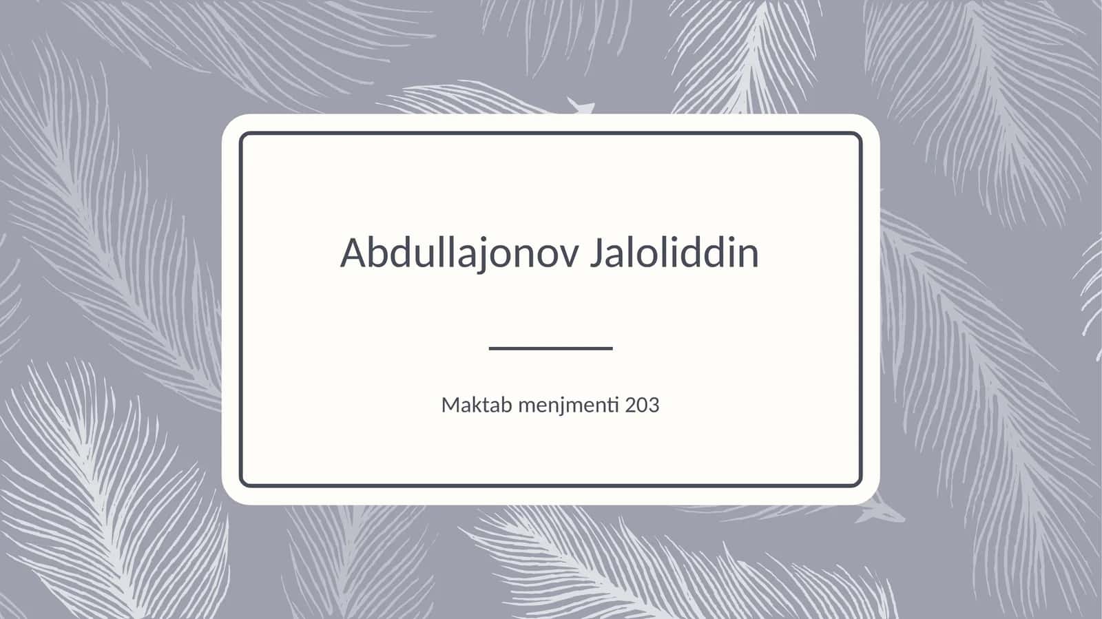 An’anaviymadaniyatningdunyomadaniyatidagitutgano’rni 1