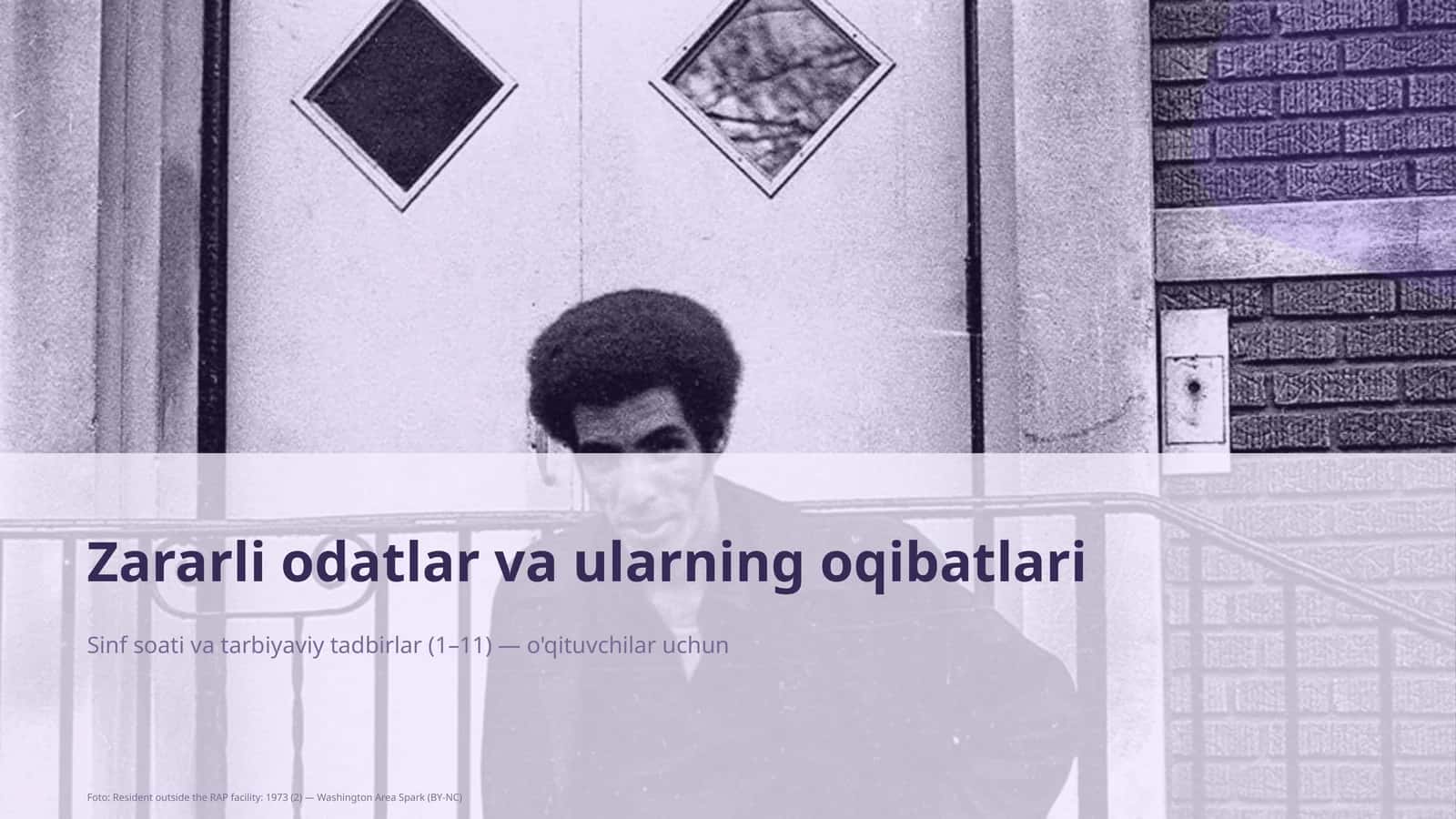 Zararli odatlar va ularning oqibatlari 1