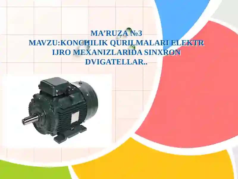 Sinxron mashina 1