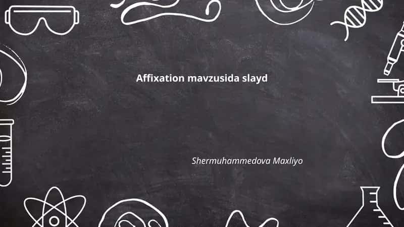 Affixation 1