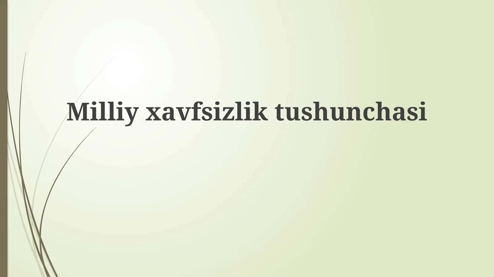 Milliyxavfsizliktushunchasi 1